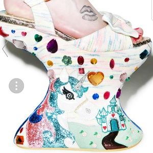 "SOLD" New Irregular Choice Tall Tail Heels Size 7